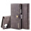 iPhone 11 Wallet Case with Magnetic Closure Grey 1
