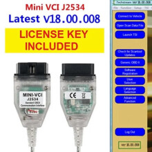 MINI VCI TIS Techstream V18.00.008 Toyota J2534 Inspection