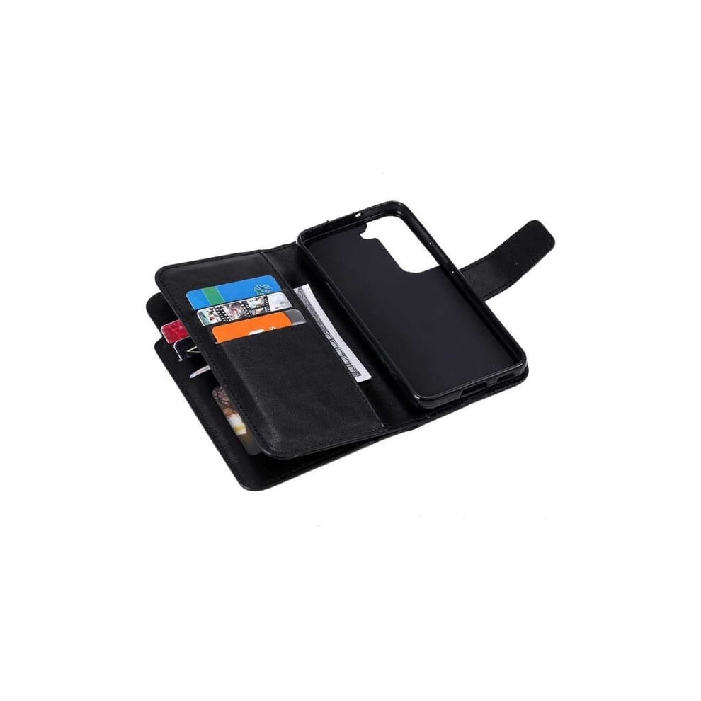 Samsung S23 Plus Wallet Case 12-Compartment Black 940684198009