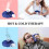 XIRQI Ice Bag Reusable Cold Hot Therapy Pack 6 Inch 8