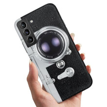Ag luí le Samsung Galaxy S21Plus - Cás/Cás Soghluaiste Ceamara Seanré