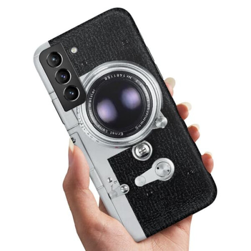 Compatível com Samsung Galaxy S21 Plus - Capa/Capa para Celular com Câmera Retrô