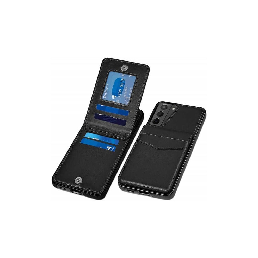 Samsung S21 Case With Card Holder 5-Compartment Brown 940684198221