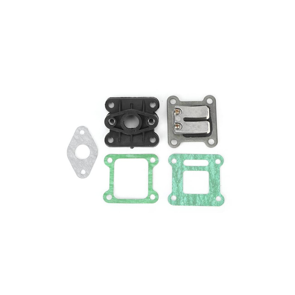 Carburetor Reed Valve Manifold Kit For 47Cc 49Cc Pocket Bike 962029422518