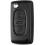 Peugeot Citroen Trunk Lid Key Shell CE0536 Foldable 1
