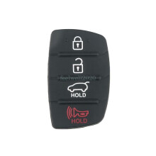 Hyundai 4-button key fob rubber insert replacement