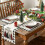 Christmas Tree Placemats Plaid Set of 6 6