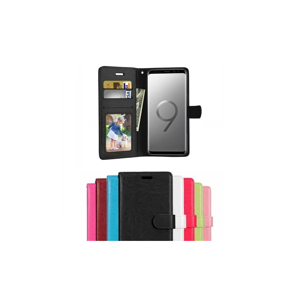 Samsung Galaxy S9 Plus Wallet Case Pink 962029767138