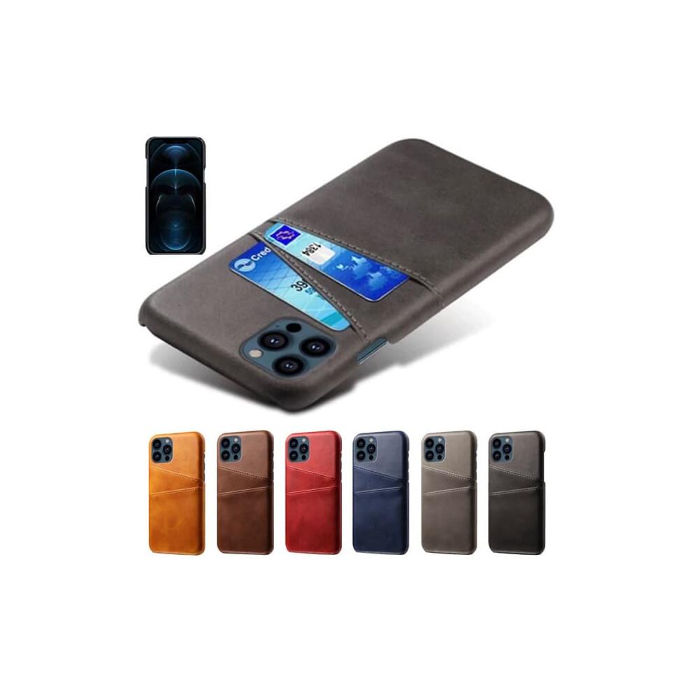 Iphone 13 Pro Case With Card Holder Gray 962029767343