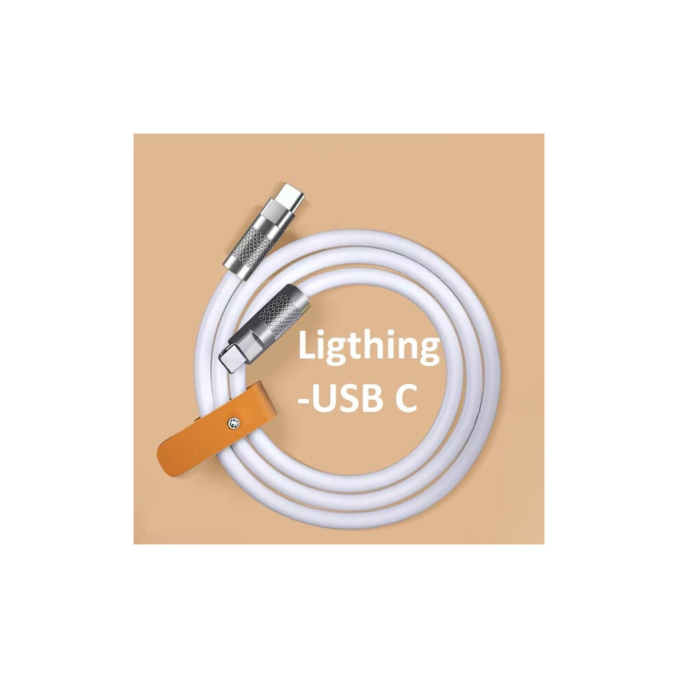 Usb Charger 2M 120W Fast Charging Compatible With White 962029755586
