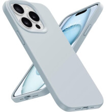 iPhone 11 silicone case shockproof light grey