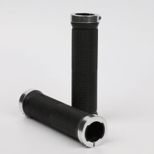 Rubber MTB bike grips anti-slip 1 pair