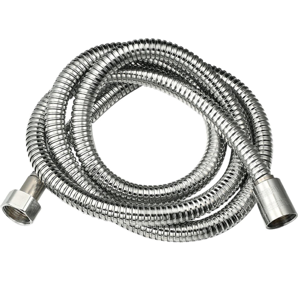 Asija Shower Head Hose Handheld 10 Ft Stainless Steel 940684187096