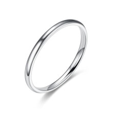 Stainless Steel Ring 2 mm Size 17