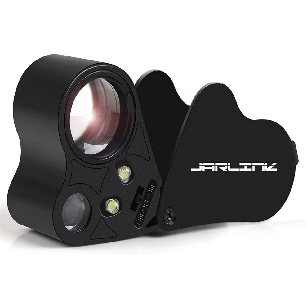 Jeweler's Eye Magnifier with Illumination 30X 60X 90X