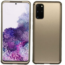 Capa dourada compatível com Samsung Galaxy S20 Plus