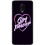 Capa transparente Neon Girl Power compatível com OnePlus 6T 1