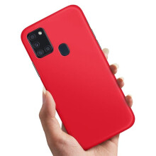 Samsung Galaxy A21s case red 1 piece