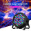 LED PAR Stage Light RGB 7-channel with Remote and DMX 1