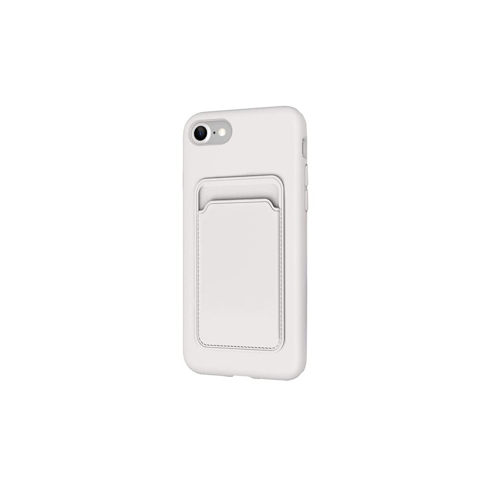 Iphone 8 Case With Card Slot White 962029426011