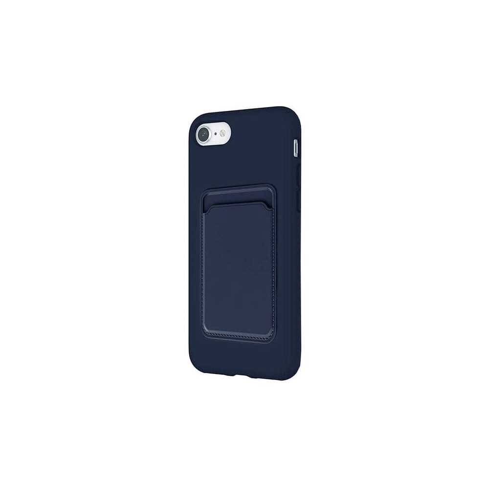 Iphone 8 Case With Card Slot Dark Blue 962029425984