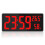 Digital Wall Clock Red Large Display 12-inch 1