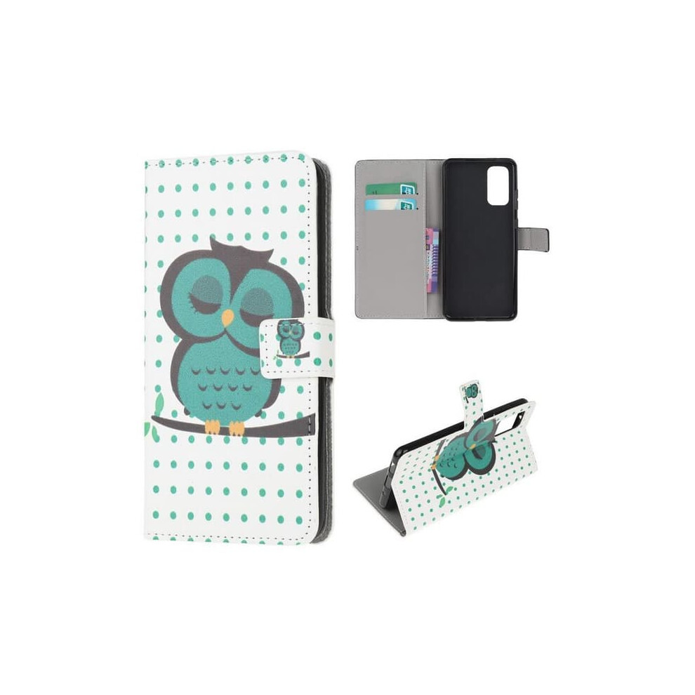 Wallet Case For Samsung Galaxy S20 Fe Polka Dot Owl 940684197231