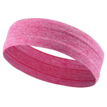 Cotton Sweat Headband Rose Red One Piece