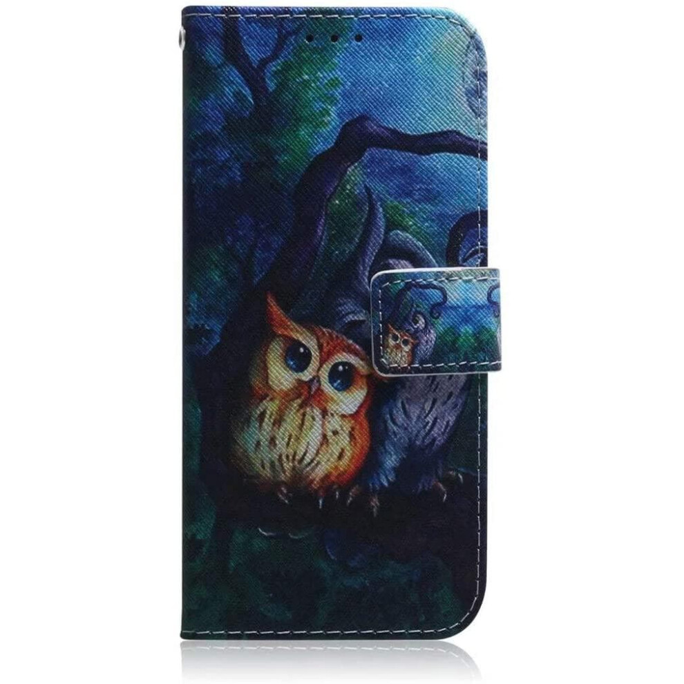 Wallet Case For Samsung Galaxy S21 Owl Design 940684198504