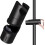 Support de douche universel noir pour tige de 18 à 25 mm 1