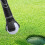 Golf Ball Picker Rubber Tip Zinc Alloy Black 6
