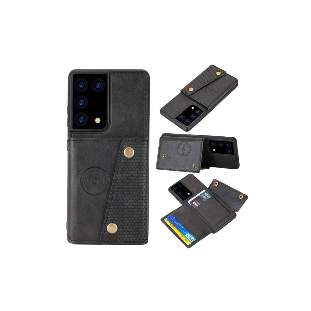 Samsung Galaxy S21 Ultra Leather Case With Card Slot And 940684199143