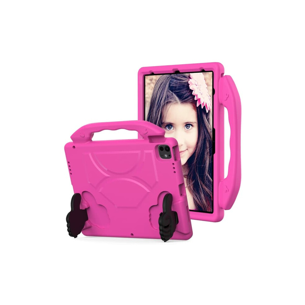 Ipad Pro 12.9 Inch Eva Shockproof Case With Thumb Grip Rose 962029427339