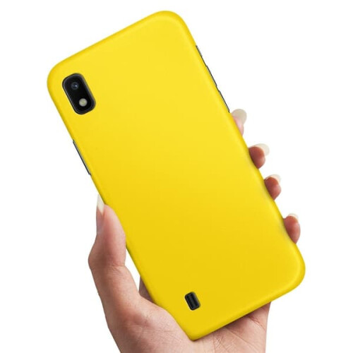 Samsung Galaxy A10 case yellow