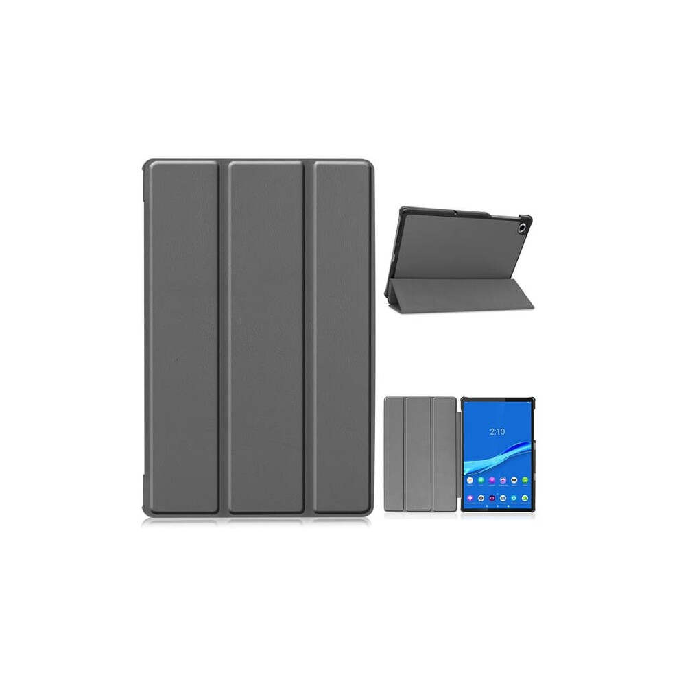 Lenovo Tab M10 Fhd Plus Tri-Fold Leather Case Gray 962029427957