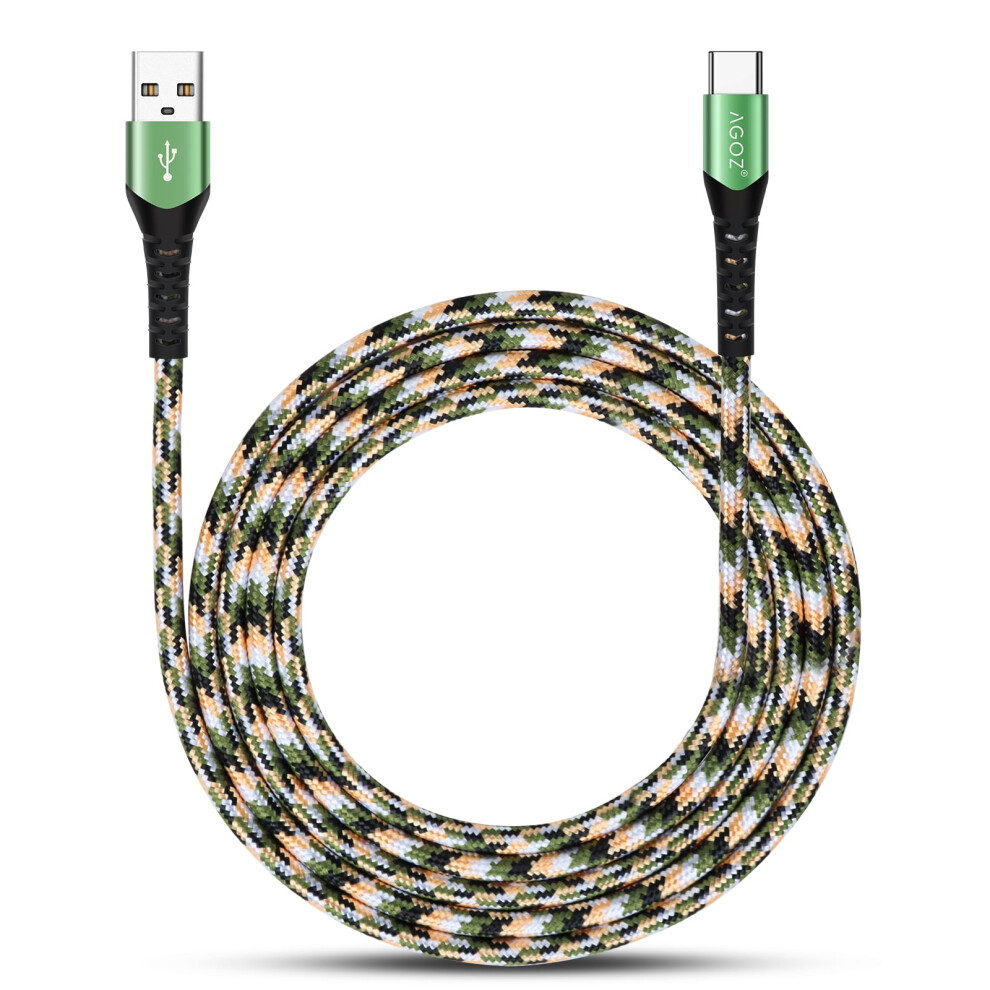 Agoz Usb-C Cable 10Ft Fast Charging For Motorola 940684188819