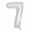 Number Balloon Silver 102cm 7 pieces 1