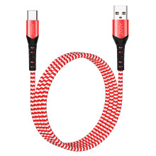 Cábla USB C Dearg AGOZ6ft, luchtaire tapa le haghaidh iPad Air4th/5th, Mini6, Pro12.9", 11", atá comhoiriúnach le iPhone16Pro Max, 15
