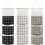 Hanging Storage Bag Premium Fabric 3-Pack 3-Compartment 1