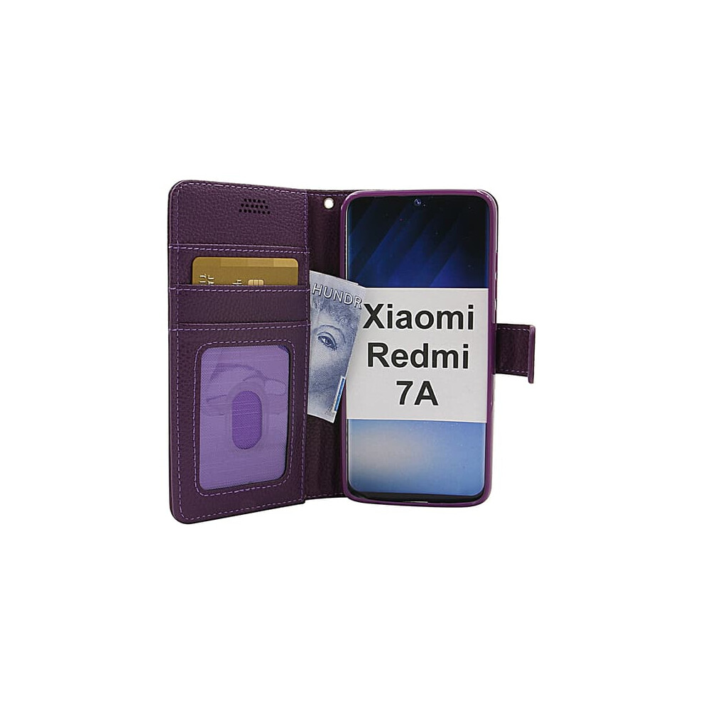 Stand Case Wallet For Xiaomi Redmi 7A Purple 962029755425