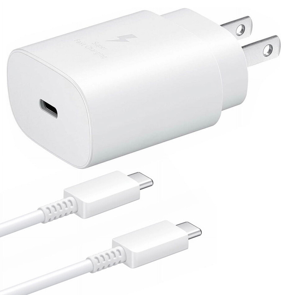 Samsung Galaxy 25W Super Fast Charger With Usb-C Cable 940684191581