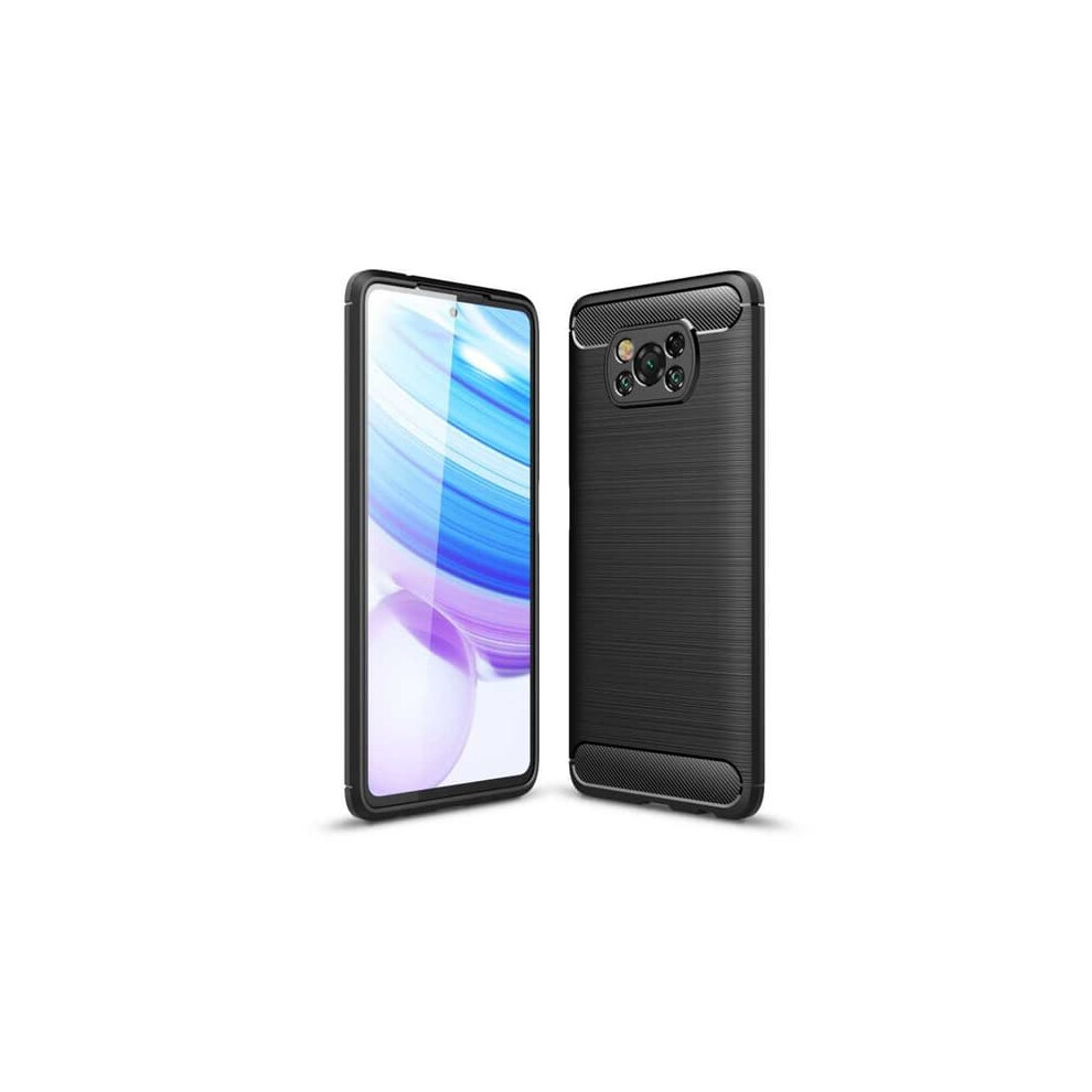 Xiaomi Poco X3 Nfc Shockproof Case Slim Carbon Black 940684208760