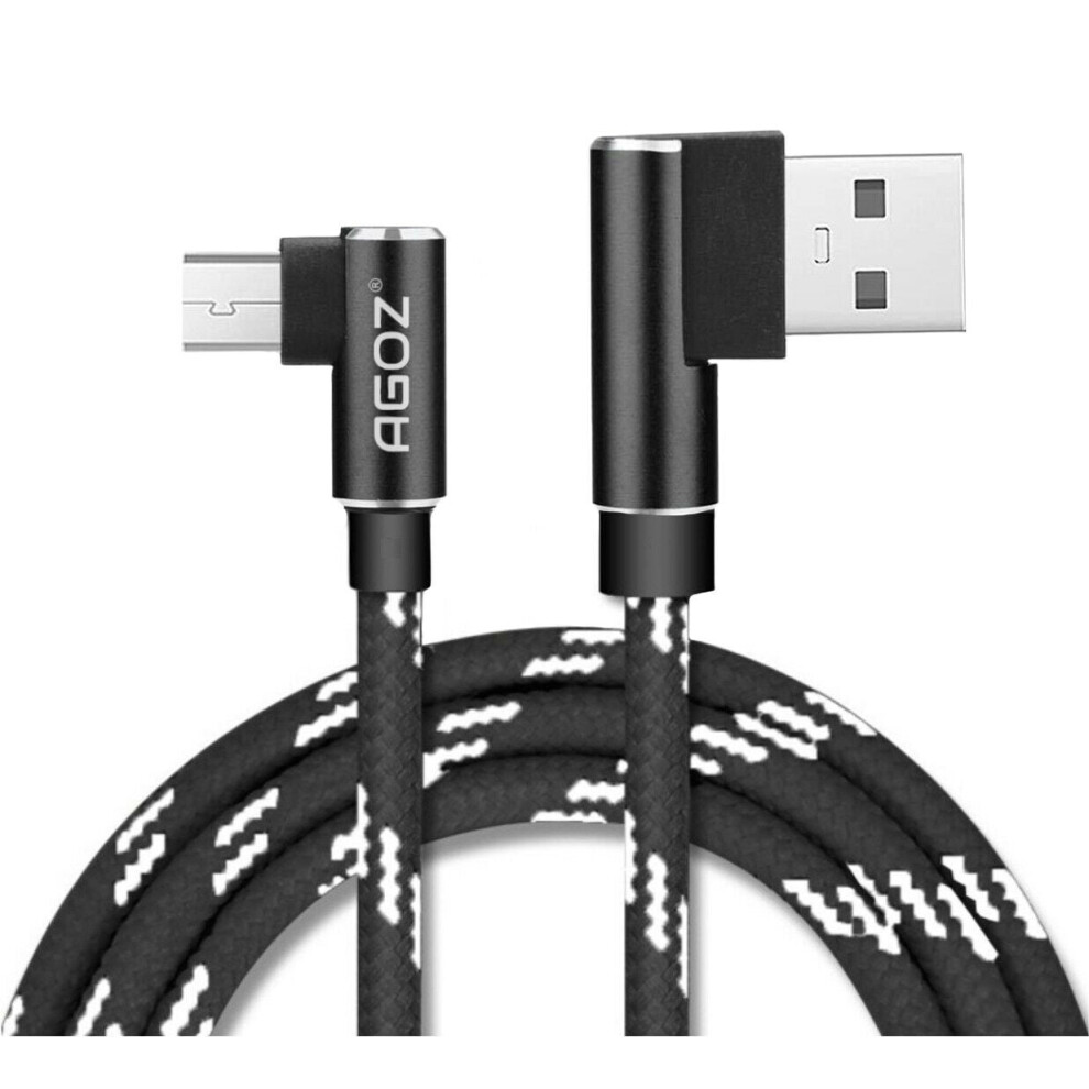 Agoz Micro Usb Charging Cable L-Shape 6Ft 940684189236