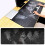 Mouse Pad Large Gaming 80x30cm World Map Black 1