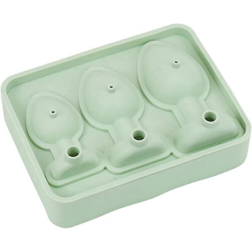 Butt Plug Ice Cube Tray Silicone Mold Green
