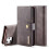 iPhone 11 Pro wallet case with magnetic closure grey 1