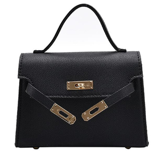 Bolsa feminina de ombro, bolsa da moda, bolsa de couro com capacidade para celular.
