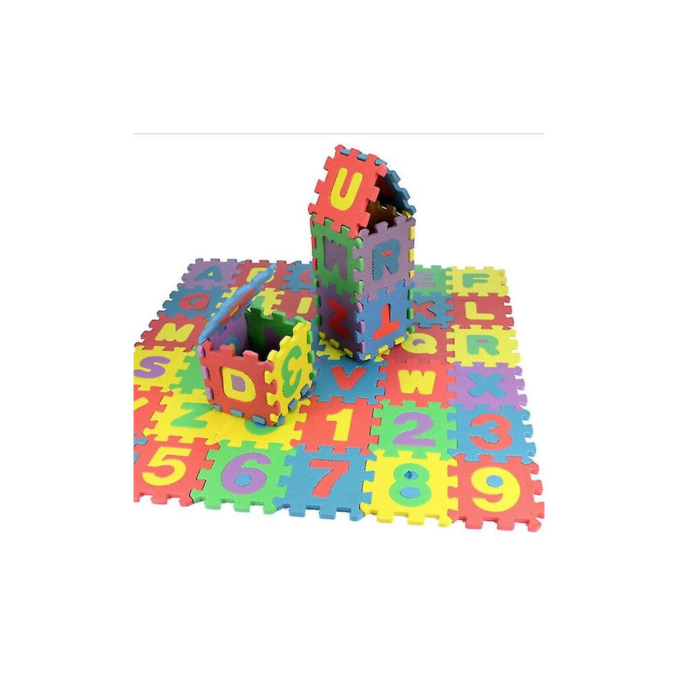 Alphabet foam play mat for babies 36 pieces
