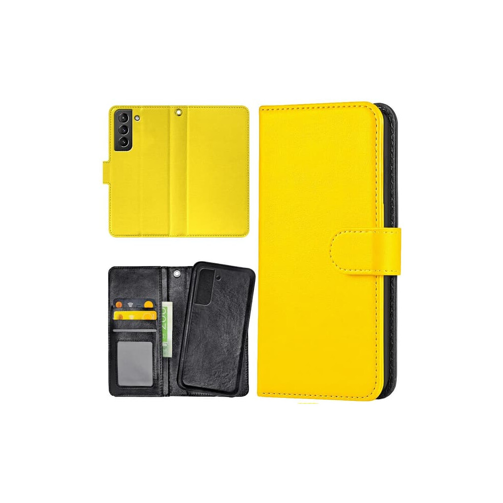 Samsung Galaxy S21 Plus Wallet Case Yellow 940684201907