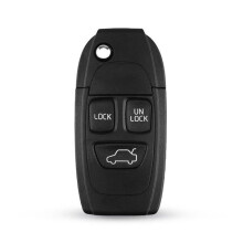 Volvo Replacement Remote Control Black 3-Button